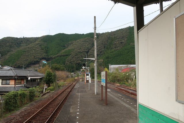 土佐大正駅 ホーム