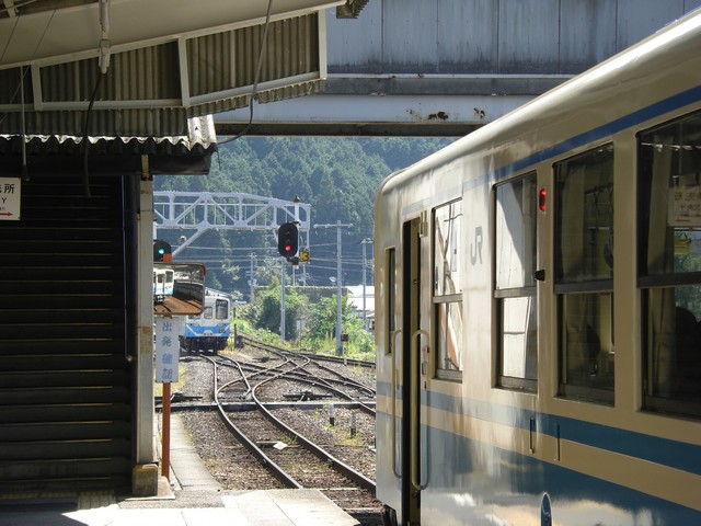 窪川駅 ホーム