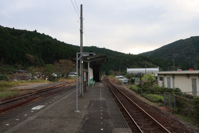 土佐大正駅 ホーム