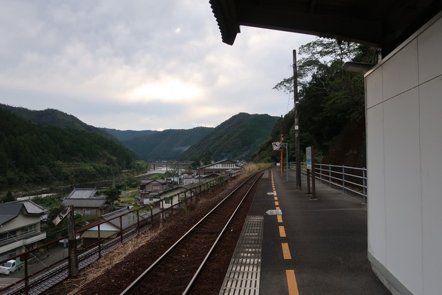 十川駅 ホーム