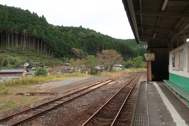 土佐大正駅 ホーム