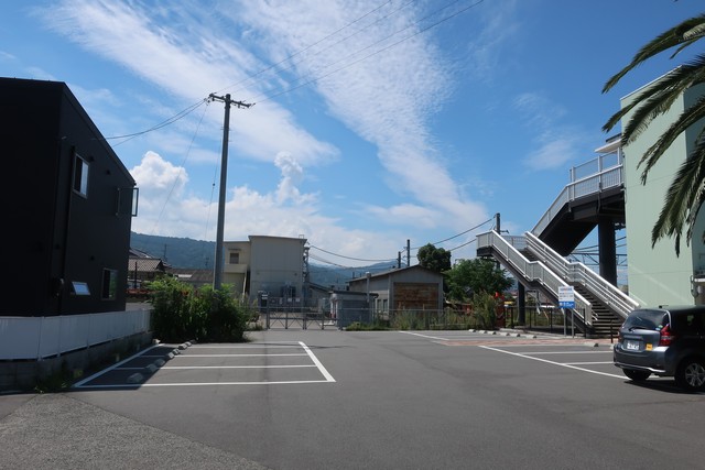 北伊予駅 駅前