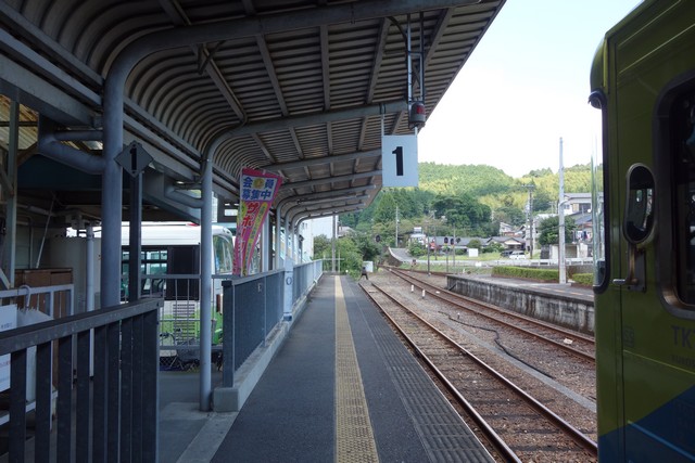 窪川駅 ホーム