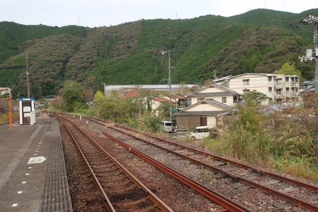 土佐大正駅 ホーム