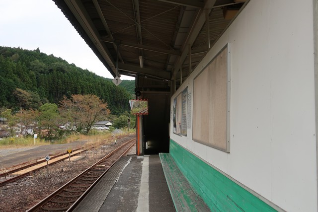 土佐大正駅 ホーム