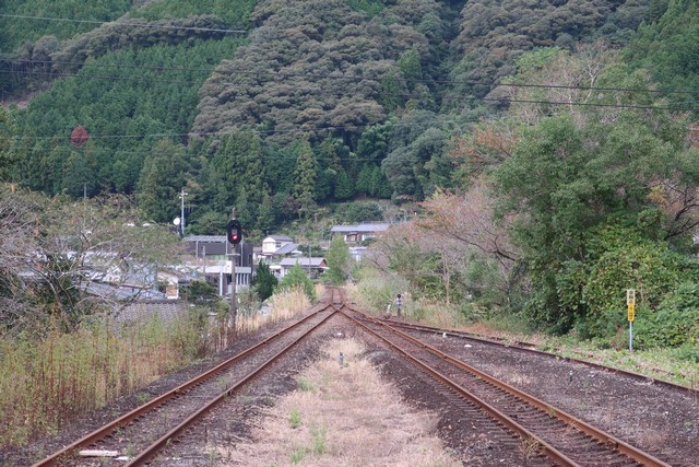 土佐大正駅 ホーム
