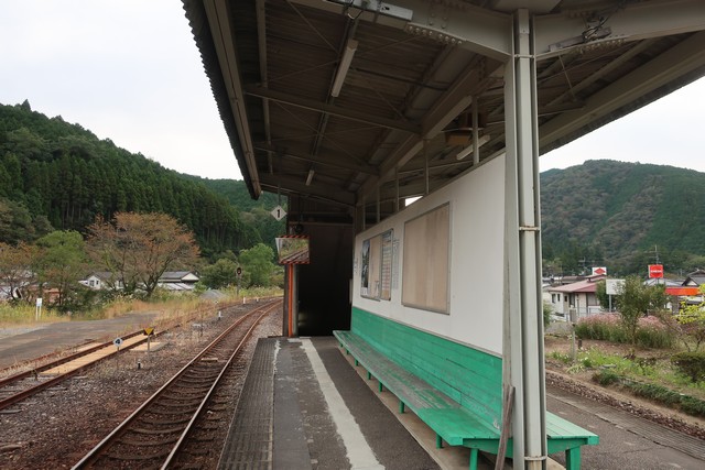 土佐大正駅 ホーム