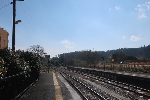 久留里駅 ホーム