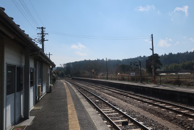 久留里駅 ホーム