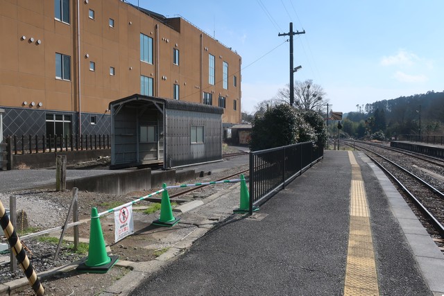 久留里駅 ホーム
