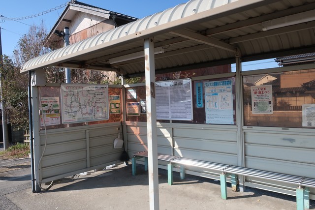 上総清川駅 ホーム