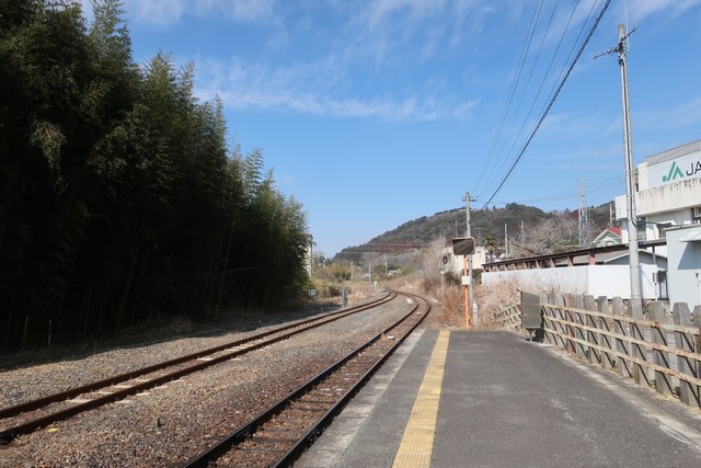 久留里駅 ホーム