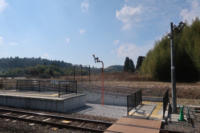 久留里駅 ホーム