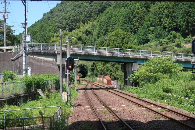 伊予中山駅 ホーム