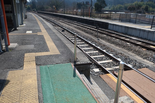 久留里駅 ホーム