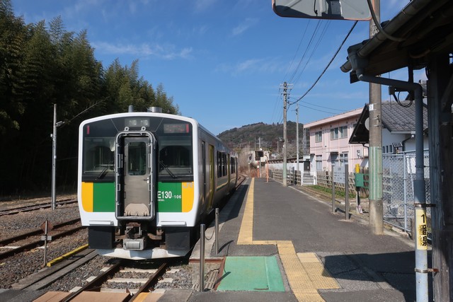 久留里駅 ホーム