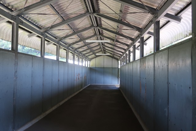 伊予中山駅 ホーム