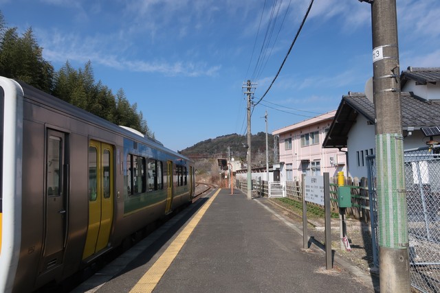 久留里駅 ホーム