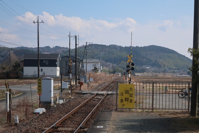 俵田駅 ホーム