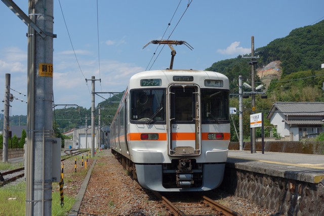 甲斐大島駅 ホーム