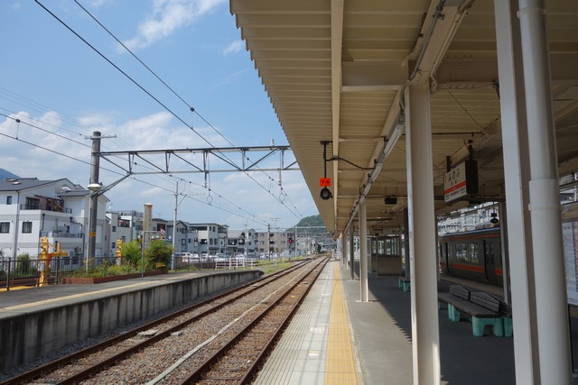 身延駅 ホーム
