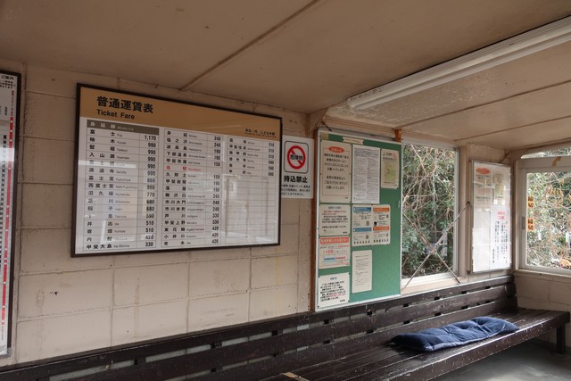 市ノ瀬駅 ホーム