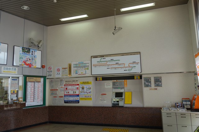 身延駅 改札口