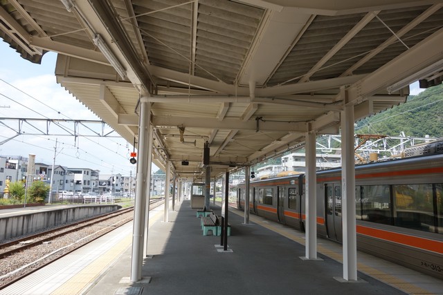 身延駅 ホーム
