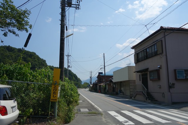 甲斐大島駅 駅前