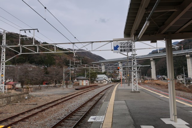 波高島駅 ホーム