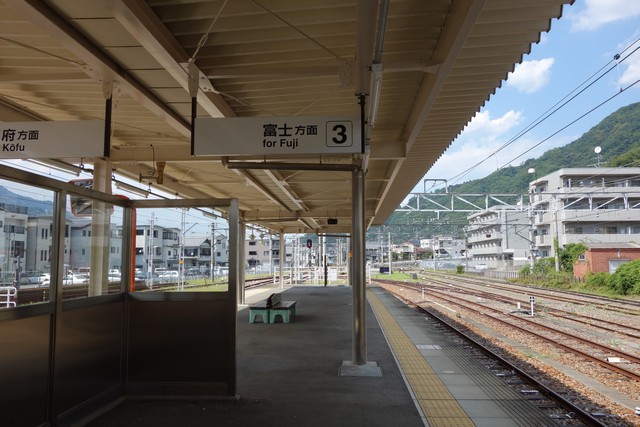 身延駅 ホーム