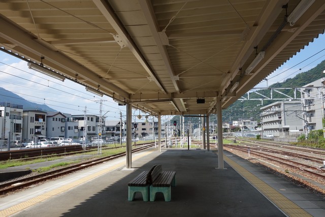 身延駅 ホーム