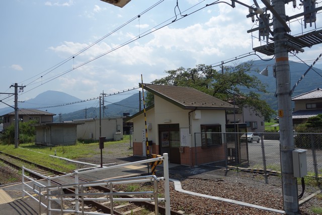 甲斐大島駅 ホーム