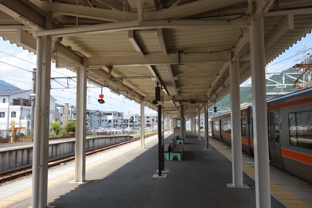 身延駅 ホーム