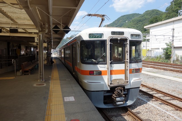 身延駅 ホーム