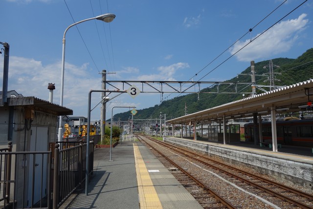身延駅 ホーム