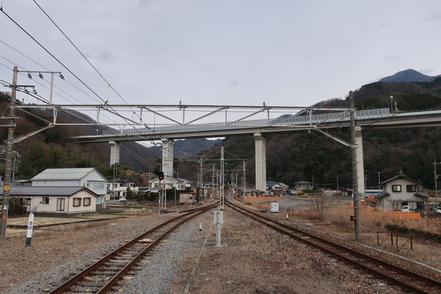 波高島駅 ホーム