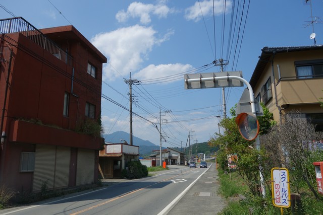 甲斐大島駅 駅前
