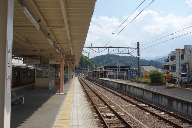 身延駅 ホーム