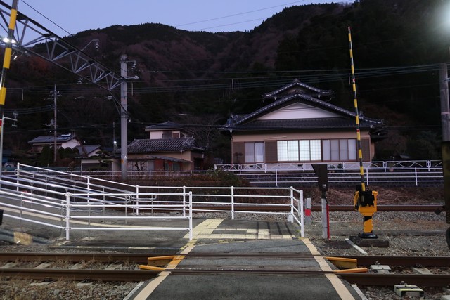 甲斐大島駅 ホーム
