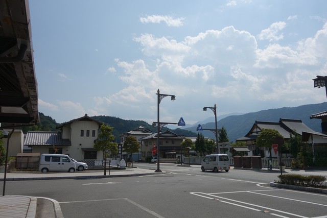 身延駅 駅前