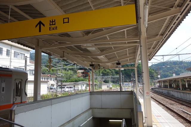 身延駅 ホーム