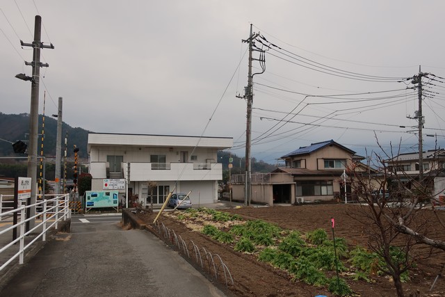 芦川駅 駅前