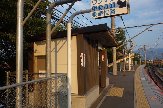 善光寺駅 ホーム