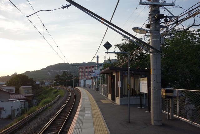 善光寺駅 ホーム