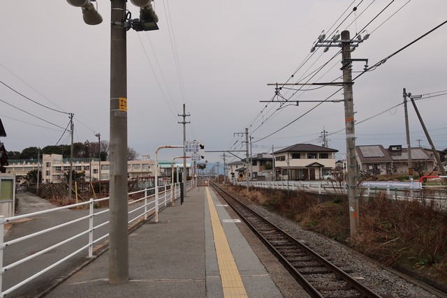 芦川駅 ホーム