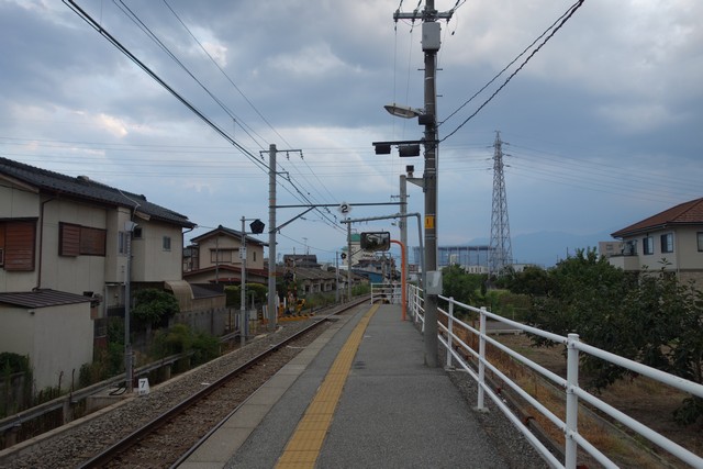甲斐住吉駅 ホーム