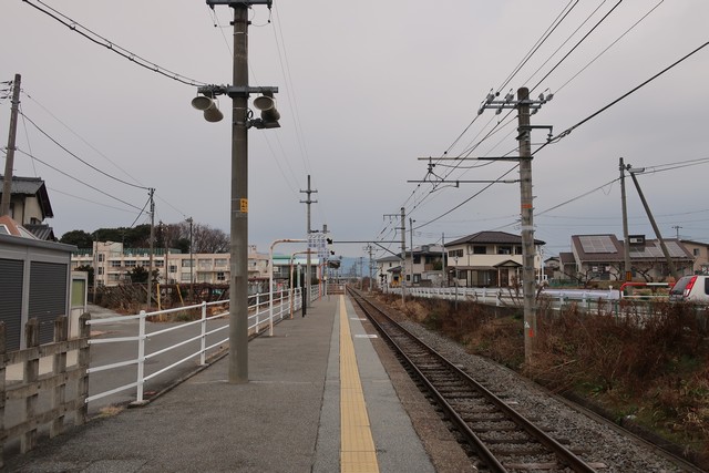 芦川駅 ホーム
