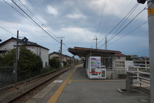 甲斐住吉駅 ホーム