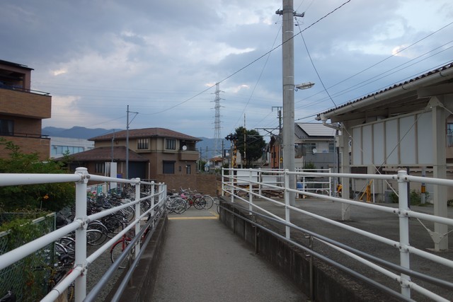 甲斐住吉駅 ホーム